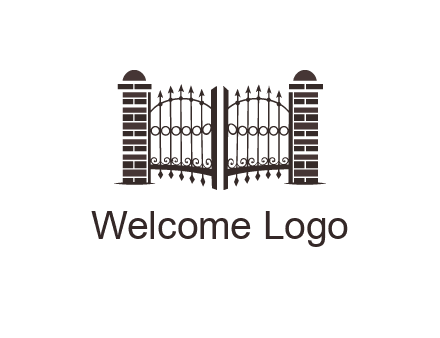 house gate logos