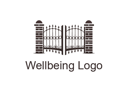 house gate logos