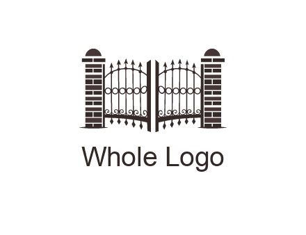house gate logos