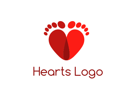 heart logo design creator