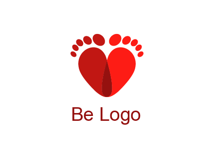 heart logo design creator