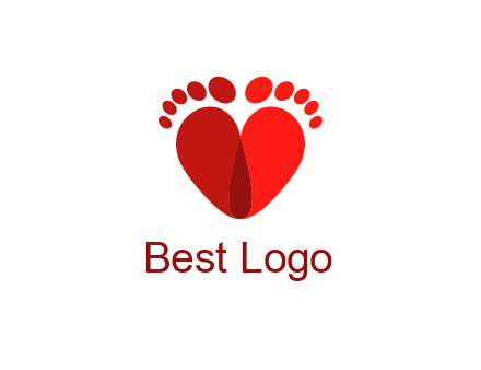 heart logo design creator