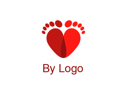 heart logo design creator