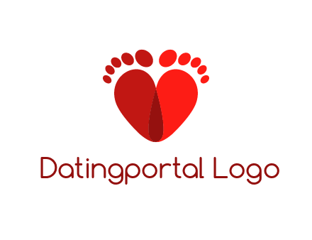 heart logo design creator