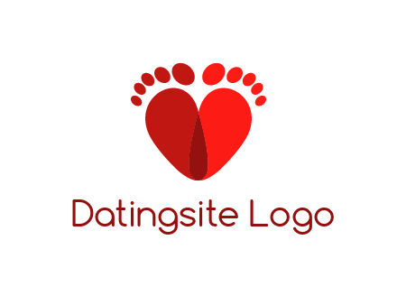 heart logo design creator