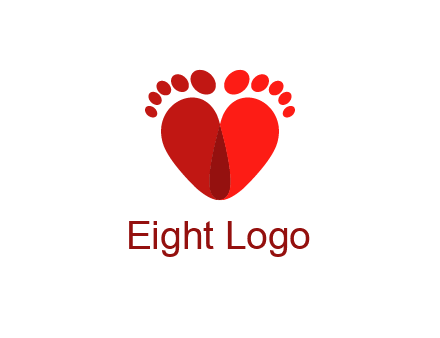 heart logo design creator