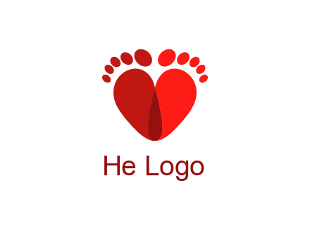 heart logo design creator