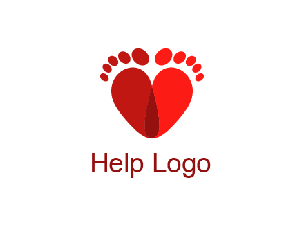 heart logo design creator