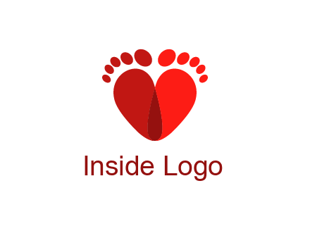 heart logo design creator