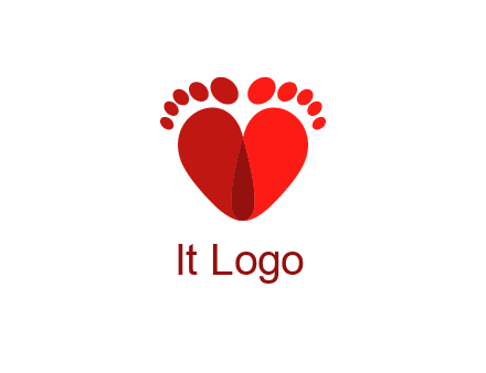 heart logo design creator