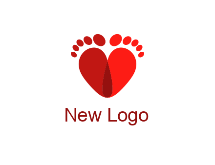 heart logo design creator