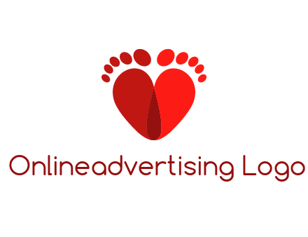 heart logo design creator