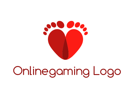 heart logo design creator