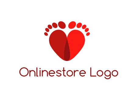heart logo design creator