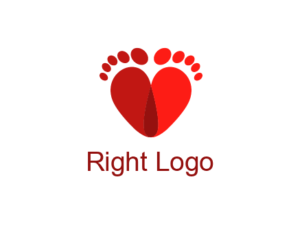 heart logo design creator