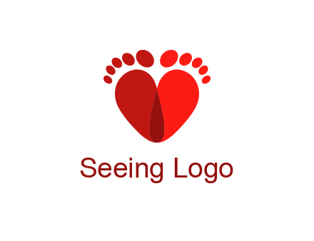 heart logo design creator