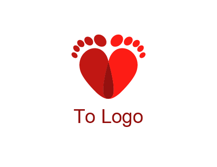 heart logo design creator