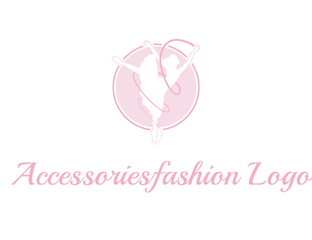 dancing ballerina logo