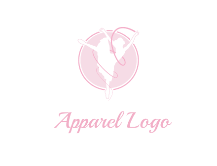 dancing ballerina logo