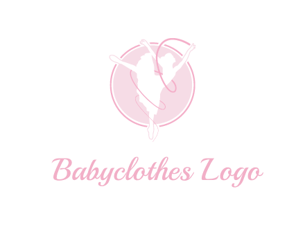 dancing ballerina logo