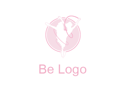 dancing ballerina logo