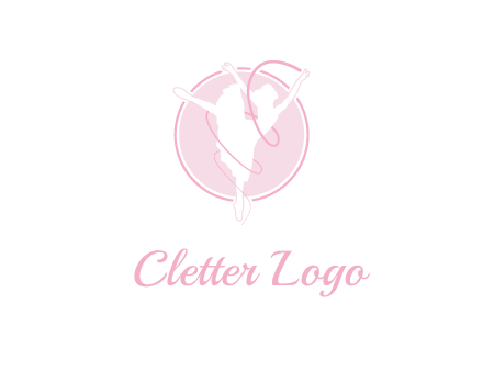 dancing ballerina logo