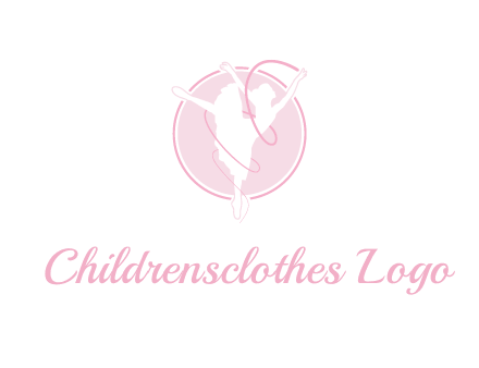 dancing ballerina logo