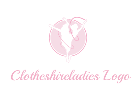 dancing ballerina logo