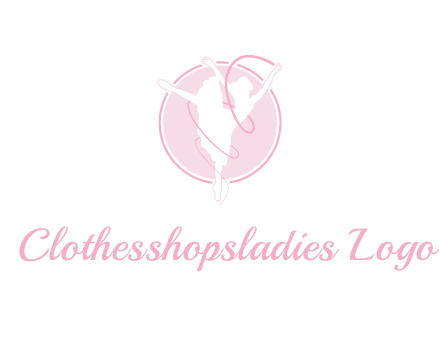 dancing ballerina logo