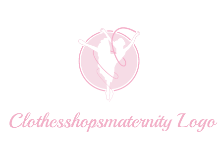 dancing ballerina logo