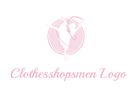 dancing ballerina logo