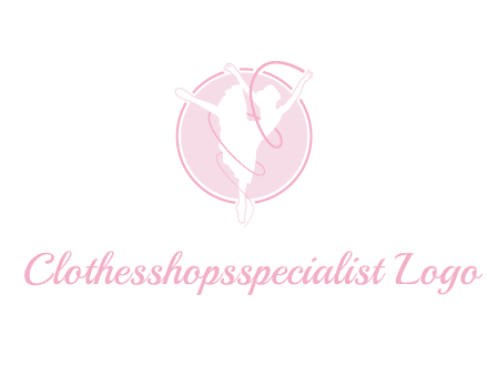 dancing ballerina logo