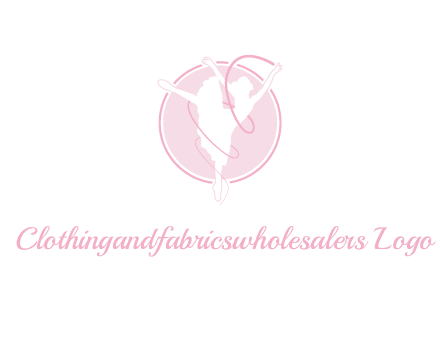 dancing ballerina logo