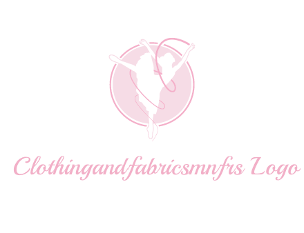 dancing ballerina logo