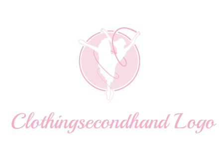 dancing ballerina logo