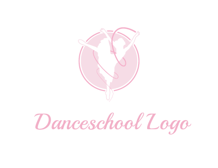 dancing ballerina logo