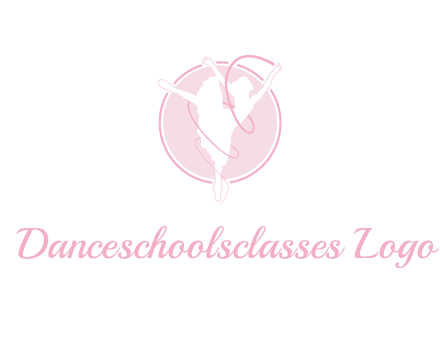 dancing ballerina logo