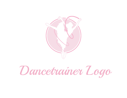 dancing ballerina logo