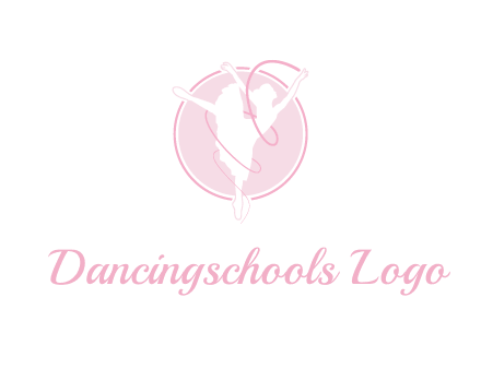 dancing ballerina logo