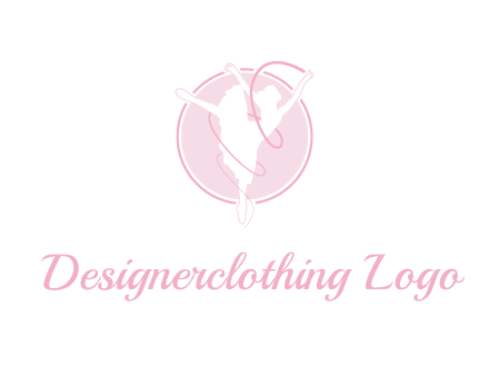 dancing ballerina logo