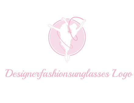 dancing ballerina logo