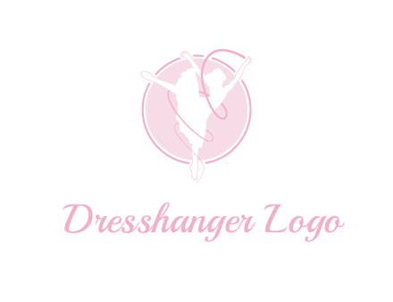 dancing ballerina logo