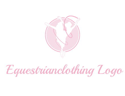 dancing ballerina logo