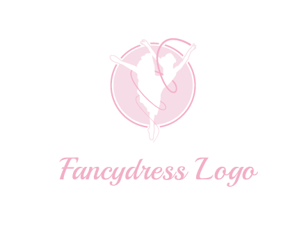 dancing ballerina logo