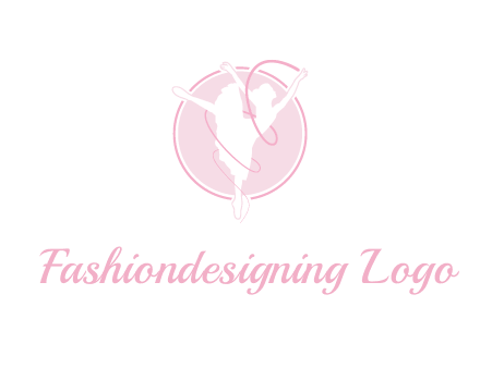 dancing ballerina logo