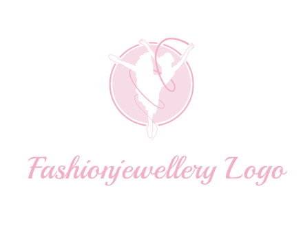 dancing ballerina logo