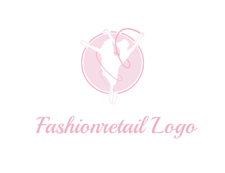 dancing ballerina logo