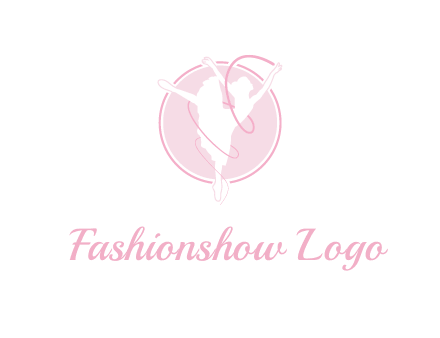 dancing ballerina logo