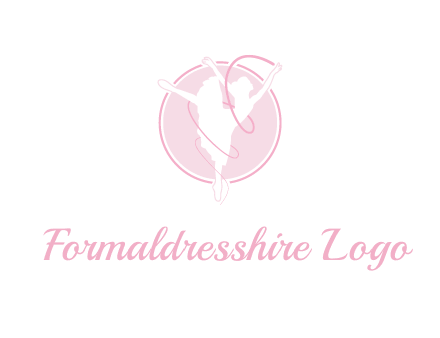 dancing ballerina logo