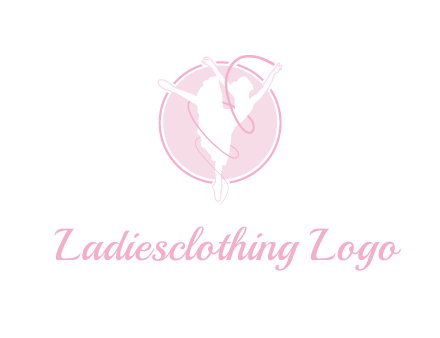 dancing ballerina logo